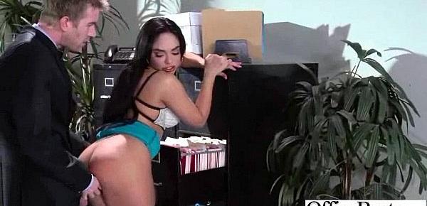  Sex Action In Office With Big Juggs Slut Girl (selena santana) mov-28
